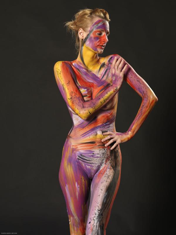 Erica e Karolina body painting #63